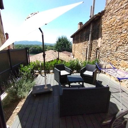 Ferienwohnung Trevoux: Loft Ravissant Avec Terrasse Exterior foto